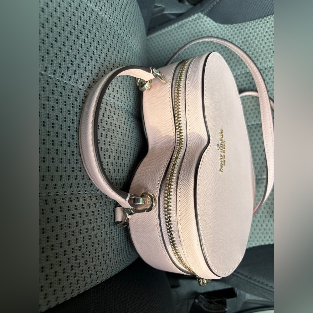 Kate Spade Love Shack Heart Pink Crossbody - Picture 9 of 10